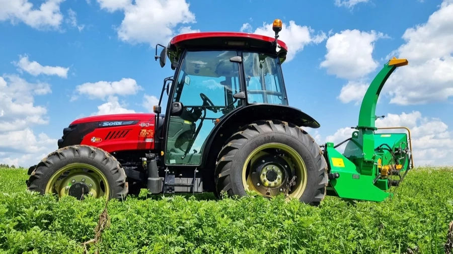 Минитрактор Solis-Gold | Солис-Голд 60С A/С 4x4 12+12 Radial agri 11.2-24 / 16.9-30 (с ПСМ)
