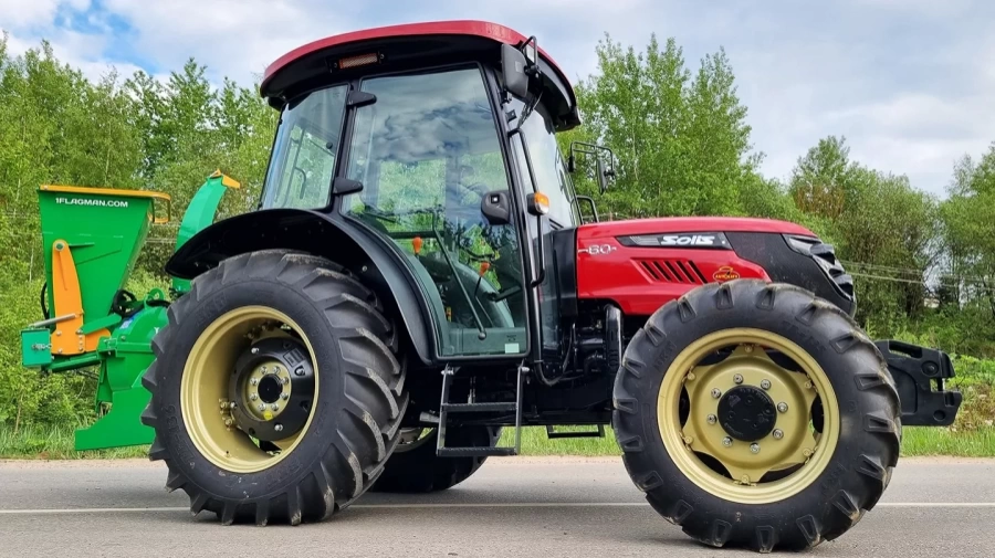 Минитрактор Solis-Gold | Солис-Голд 60С A/С 4x4 12+12 Radial agri 11.2-24 / 16.9-30 (с ПСМ)