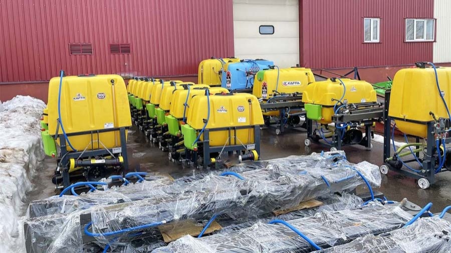 Опрыскиватель полевой навесной Kaffa 600/1 (600 л)