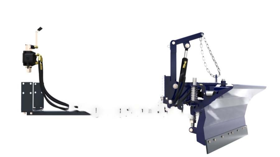 Отвал TX-180 к трактору Xingtai | Синтай 504 с пружинными амортизаторами (1,8 м)