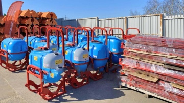 Опрыскиватель полевой навесной Biardzki P329/3 (600 л)